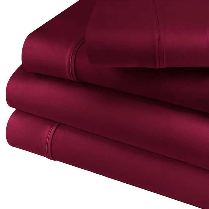 400 Thread Count Egyptian Cotton Solid Deep Pocket Sheet Set