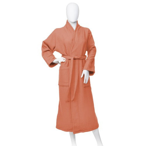 Luxury 100% COTTON WAFFLE BATH ROBE