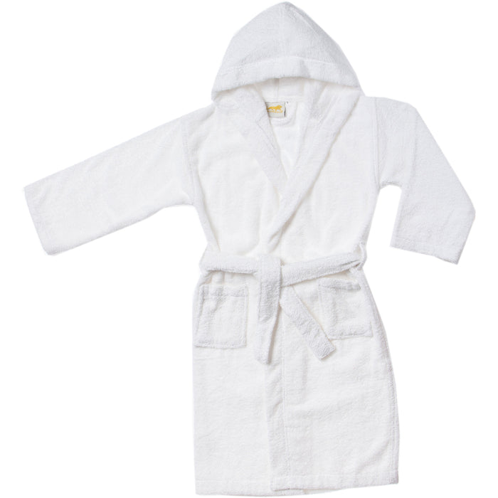 Kids Hooded Bathrobe – Ultra-Soft Terry Cotton Robe