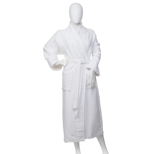 Luxury 100% COTTON WAFFLE BATH ROBE