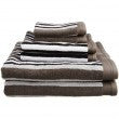 Luxury Egyptian Cotton Stripe 6PC Towel Set
