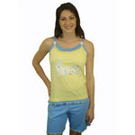 I love you 100% Pure Egyptian Cotton Pajama In Yellow