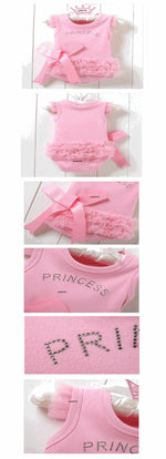 Newborn Baby 100% Cotton Girl Romper In Pink